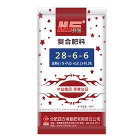 红四方美福玉米专用复合肥40%（28-6-6）