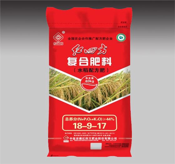 红四方水稻专用复合肥（18-9-17.40kg