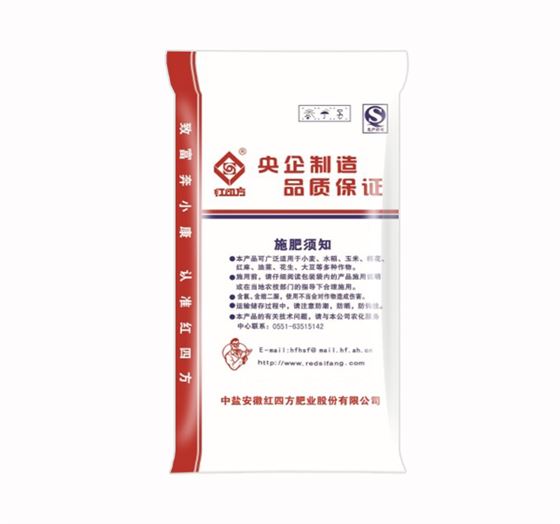 红四方氯基氮钾型复混肥料25%（18-0-7）