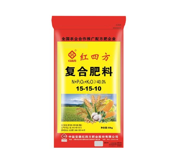 红四方氯基复合肥40%（15-15-10）