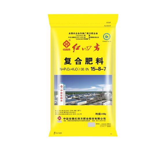 红四方氯基复合肥30%（15-8-7）