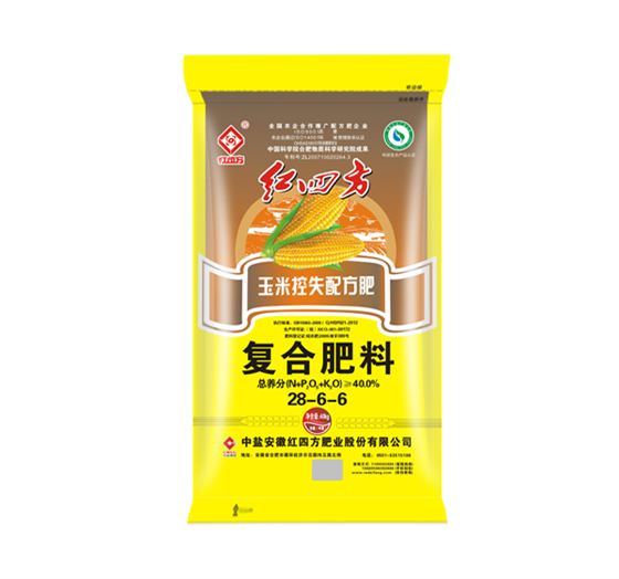红四方玉米专用控失肥40%(28-6-6)