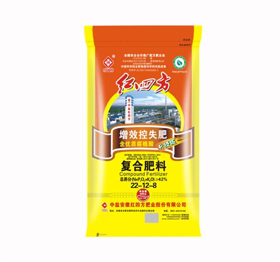 红四方升级版硫酸钾复合肥42%（22-12-8）