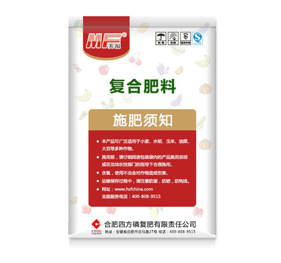 红四方美福平衡型高浓度硫酸钾复合肥51%（17-17-17）