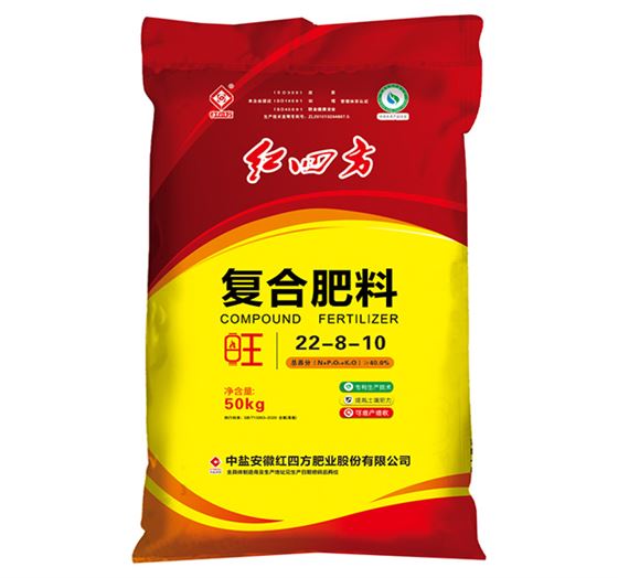 红四方复合肥料（旺）高氯40%（22-8-10）