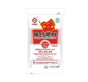 红四方氯基硝态氮复合肥51%（17-17-17）