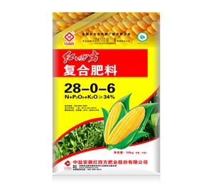 红四方高氮肥玉米肥34%（28-0-6）