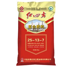 红四方复合肥料45%（25-13-7）