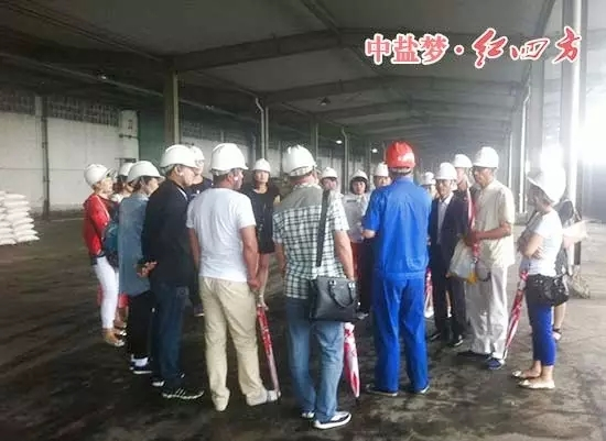 种植大户参观红四方复合肥火车专用线,再也不用担心肥料运输了! 种植大户参观红四方复合肥火车专用线,再也不用担心肥料运输了!