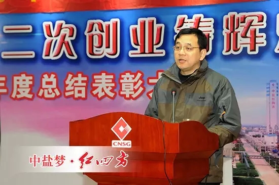 中盐红四方股份有限公司副总经理陈勇讲话：抓机遇 强突破 实现新跨越