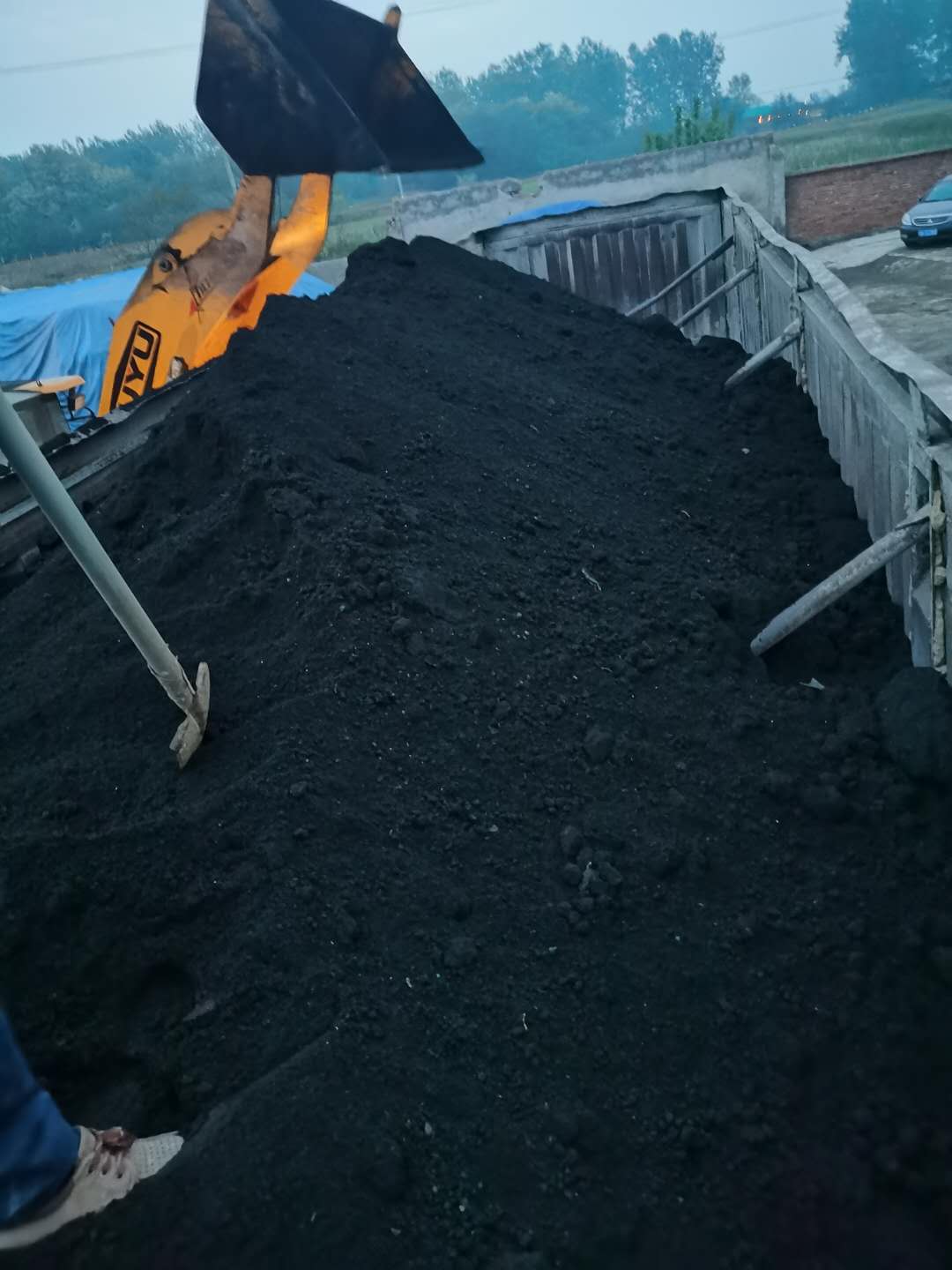 红四方绿化营养土厂家发货现场